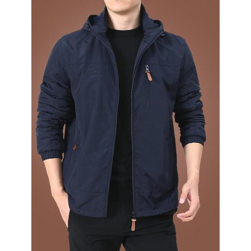 Jaqueta masculina outono inverno forro de lã jaqueta masculina inverno roupas casuais 2025 novo estilo masculino topo de