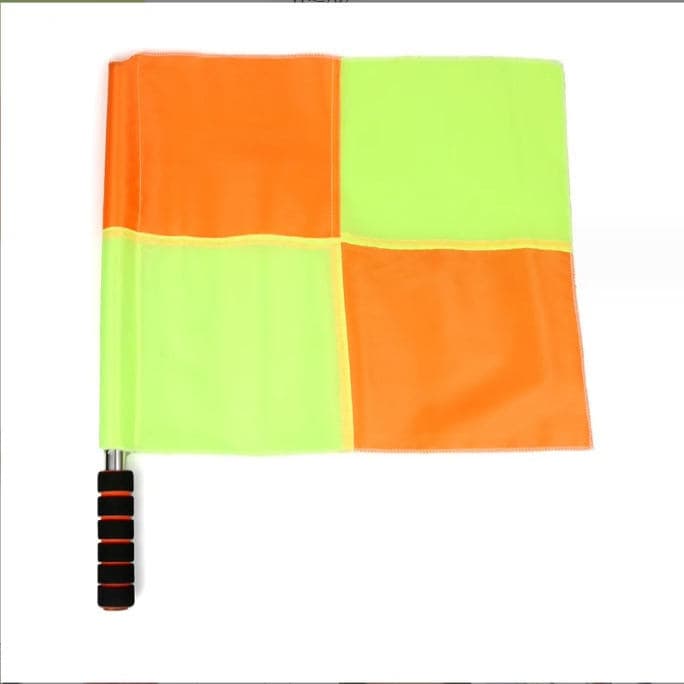 Bandeira de patrulha genuína, bandeira de pedido, bandeira de árbitro lateral, de árbitro de futebol
