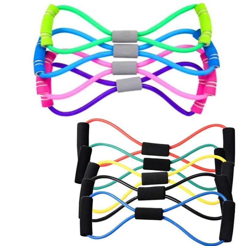 Figura 8 tensor casa Fitness Yoga equipamentos alongamento cinto treinamento feminino ombro aberto bela volta ferramenta