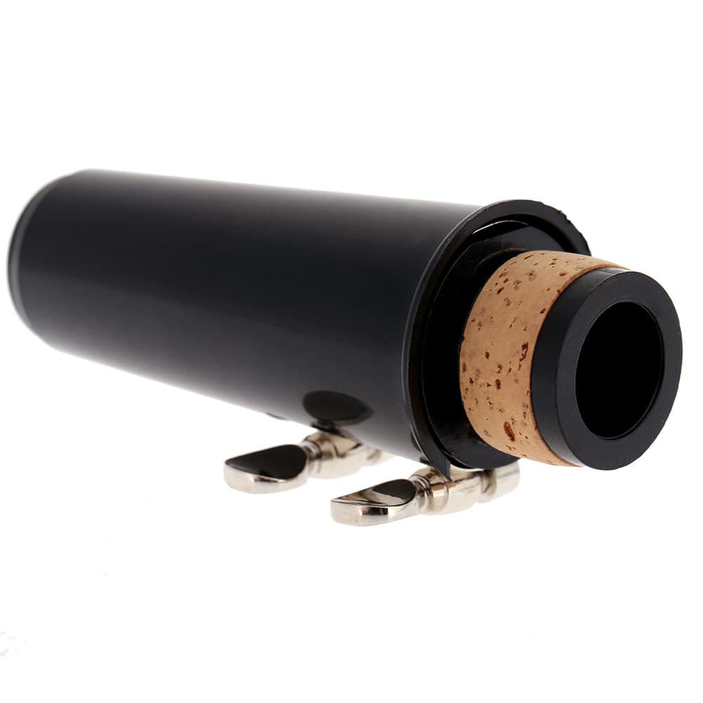 Bocal para clarinete pinkdayone-BR SIUKE Clarinete Clarionete Bocal Plástico com Tampa Fivela de Metal Palheta