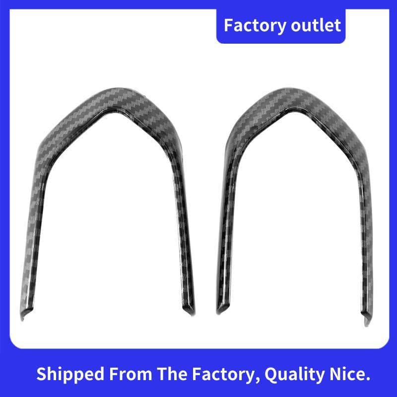 Volante Do Carro Decoração Quadro Acessórios Capa Guarnição Estilo De Fibra Carbono Para F20 F22 F30 F32 X5 F15 X6 F16 M