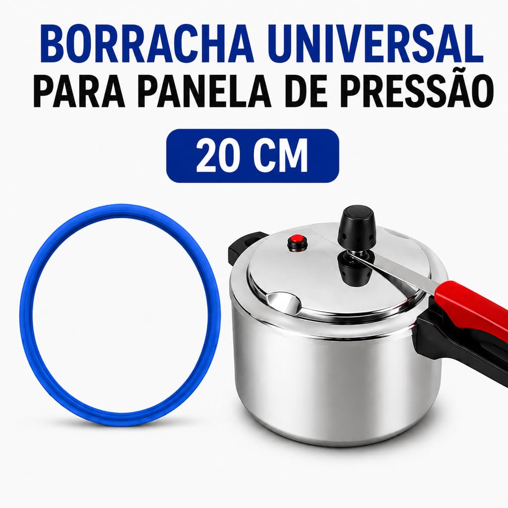 Anel Guarnição de Borracha para Panela De Pressão Universal 4,5L Silicone
