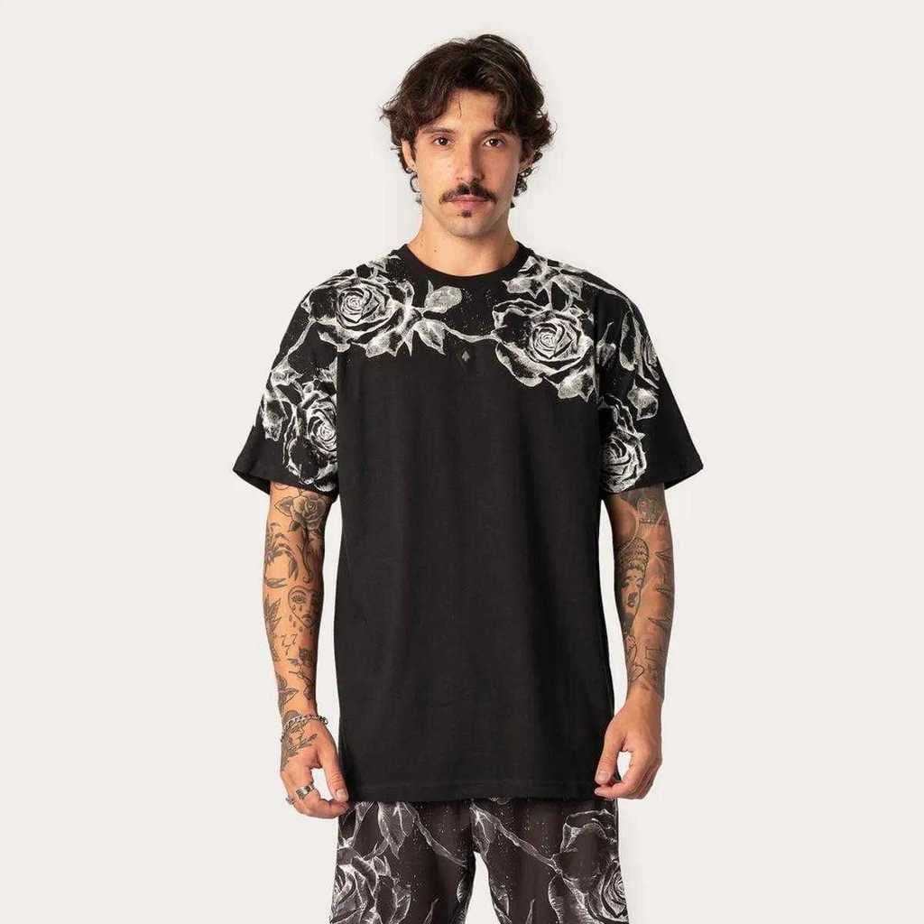 Camiseta MCD Especial Manga japonesa  Rosas