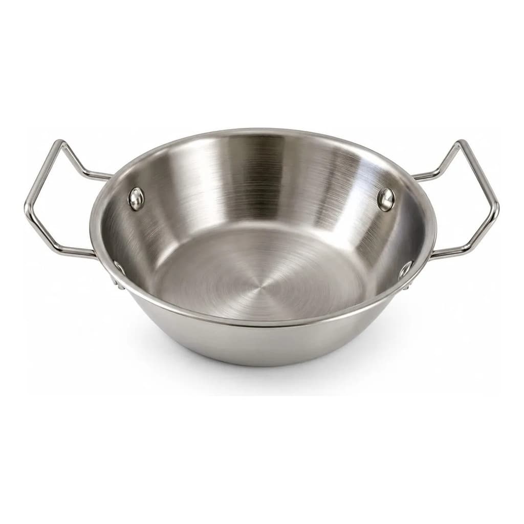 Tigela 12cm Mini Panela para Servir Aperitivos Petiscos Molhos Porções Sobremesas Mesa Posta Cozinha Restaurante Buffet
