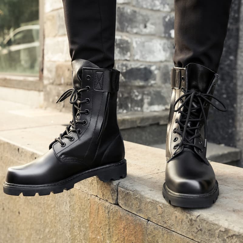 Botas ao ar livre botas masculinas de cano alto Martin botas novo estilo campo botas de pelúcia femininas