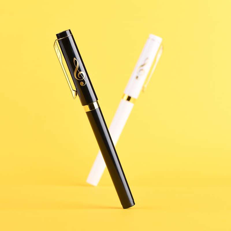 Nota Gel caneta agudos notação gigante pode escrever High-End imitação de Metal assinatura caneta criativo estudante prê