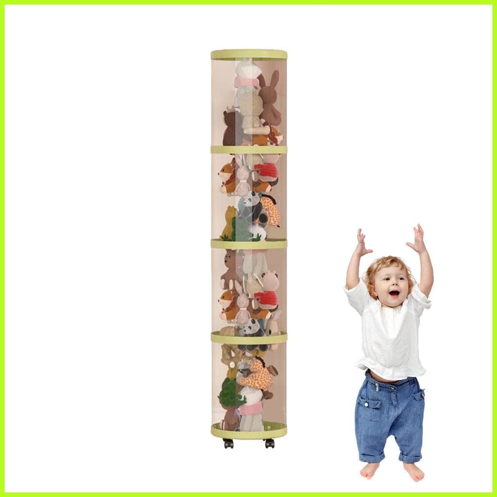 Suporte De Animal De Pelúcia Para Quarto De Crianças , Estética , Transparente , Vertical , Cesta , Prateleira Sala De E