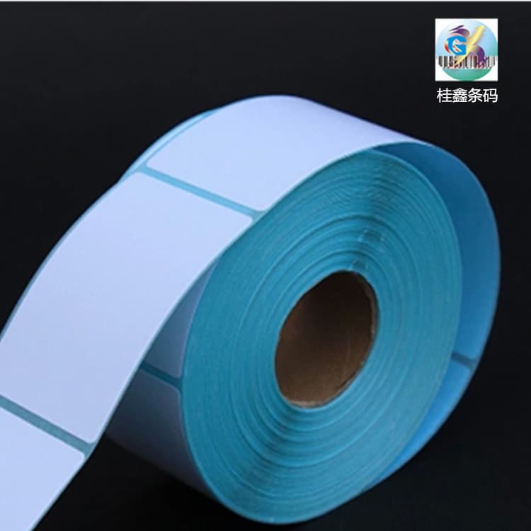 Papel térmico do código de barras do papel 40 60MM * 500 da etiqueta única fileira 4*6CM