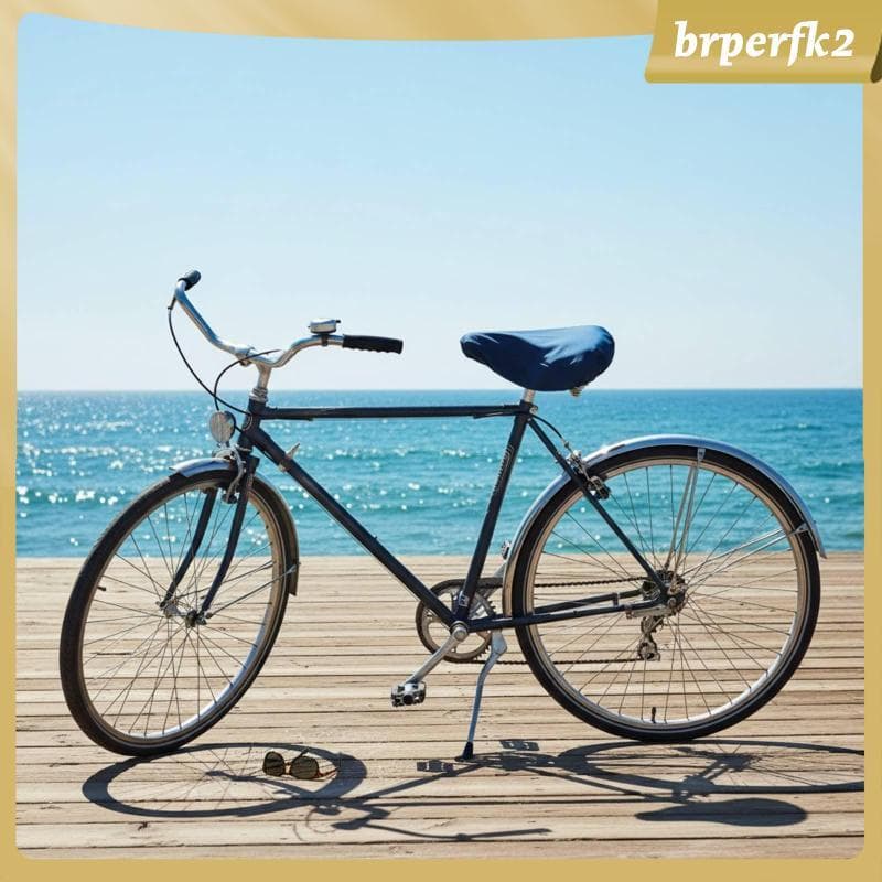 [Brperfk2] Capa De Selim De Bicicleta À Prova D'água Proteção Solar Assento De Ciclo Resistente Poeira Para Ciclistas ,