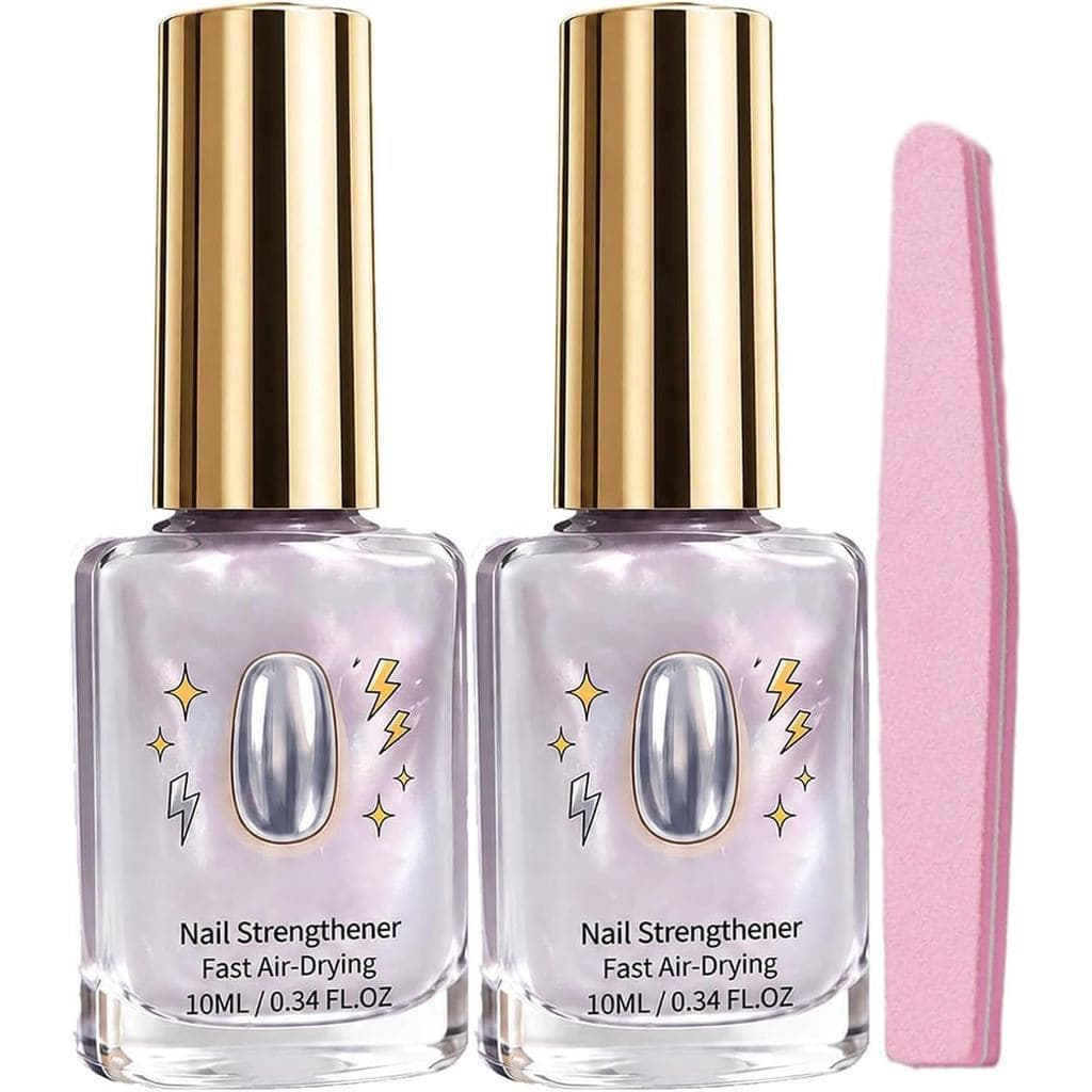 Esmalte espelhado brilhante cor lilás, textura transparente, secagem rápida, esmalte de fixação, cor mel.