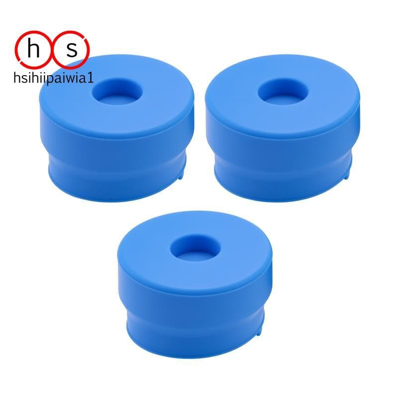 Tampa De Substituição De Silicone Reutilizável , De Qualidade Alimentar Adequada Para Garrafas De 55Mm , 3 Peças