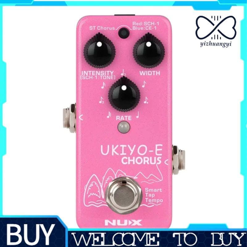 Latência Zero , Pedal De Efeitos De Guitarra ,-E Mini Chorus 3 Models Em Um , Sinal Seco Analógico Para Baixo Ruído