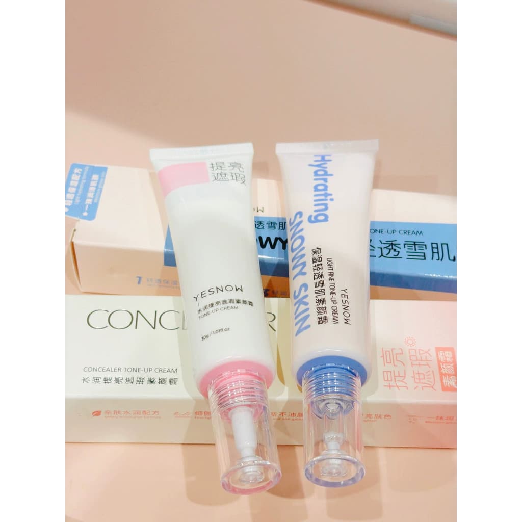 YESNOW YESNOW Corretivo de neve Creme sem rosto Hidratante Luz Transparente Sekkisei Hidratante Iluminador Natural Nude