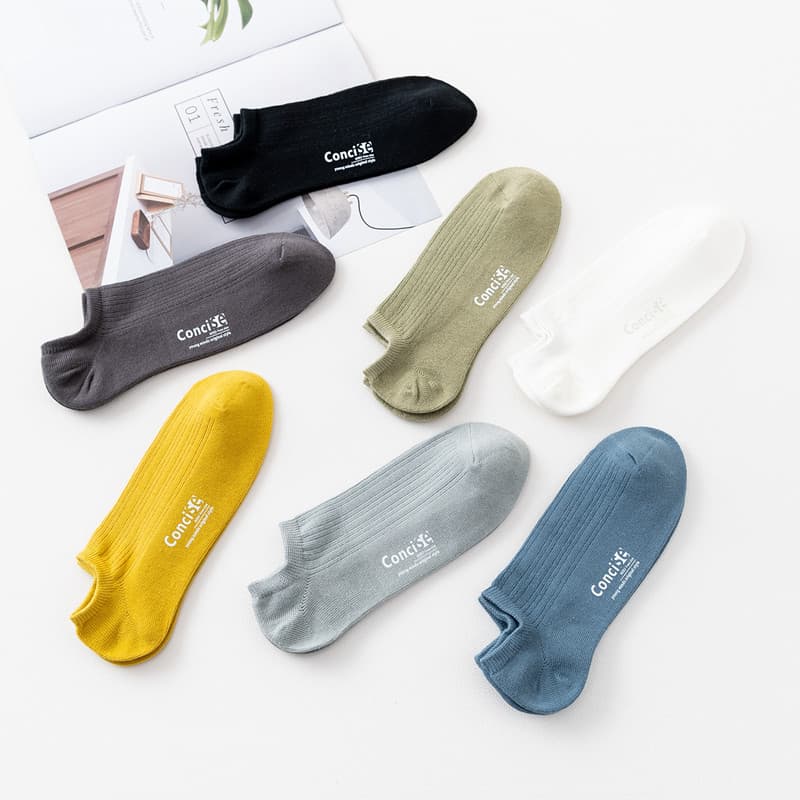 Meias masculinas meias de algodão puro desodorante absorvente de suor algodão barco meias boca rasa invisível baixo-topo