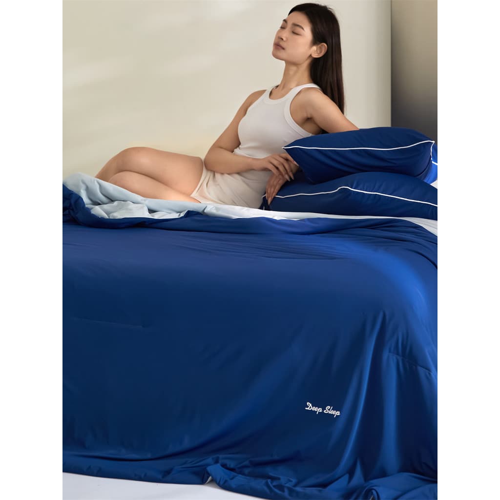 Jin Amônia Cool Summer Cool Quilt Classe A Can Sleep Naked Machine Lavável Lavável Colcha de ar condicionado de verão Co