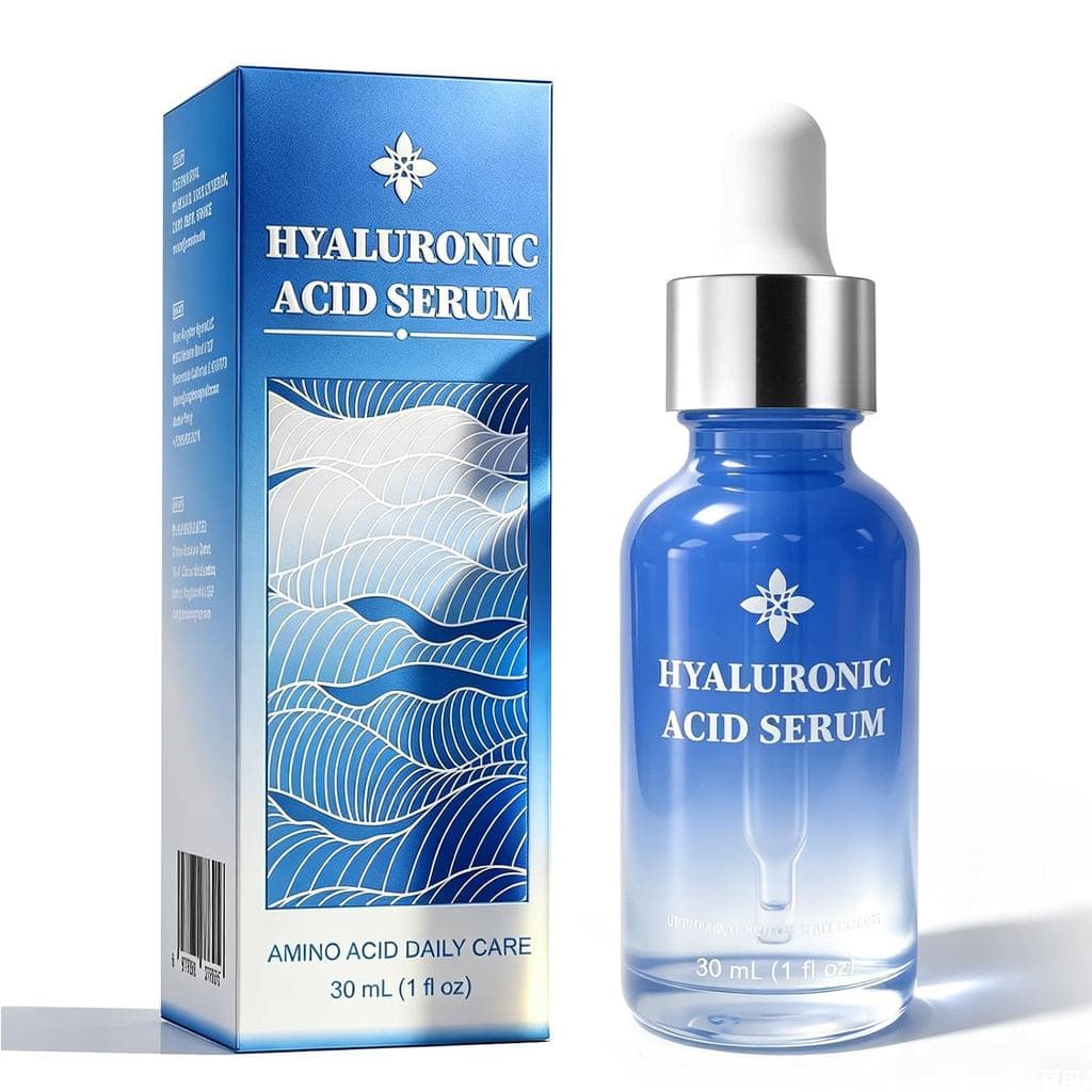 Sérum de Ácido Hialurônico para o Rosto – Sérum Facial Hidratante e Antienvelhecimento com Ácido Hialurônico para Hidrat
