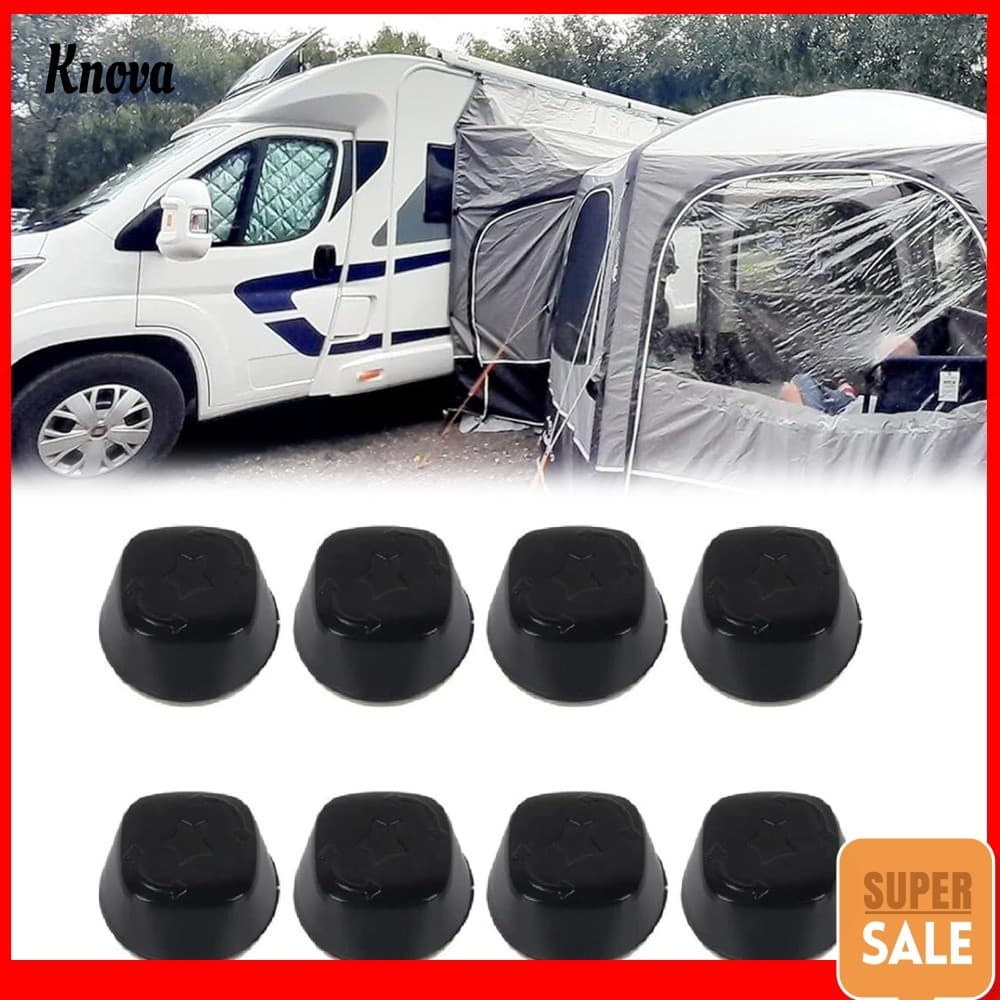 Acessório De Ventosa Para Toldo , 8 Peças , Suporte Barraca De RV , Kit De Fixação Lateral De Caravana