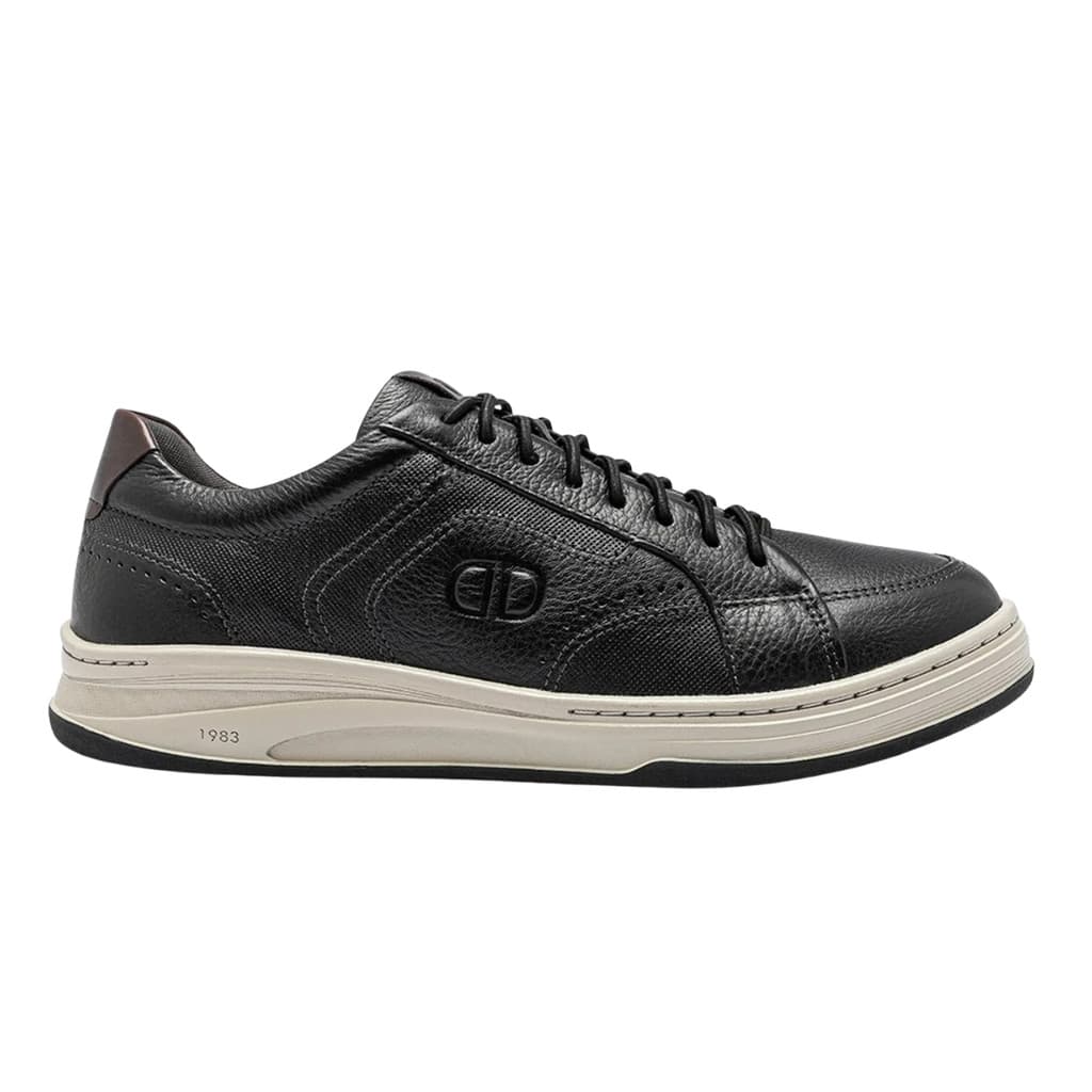 Sapatênis Democrata Masculino Step Couro Original 640301