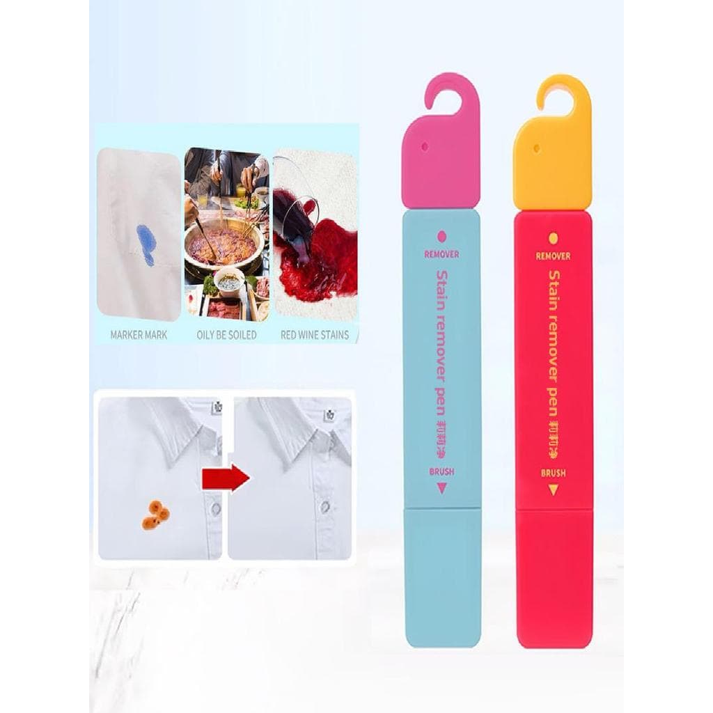 Caneta removedora de manchas portátil, removedor instantâneo de manchas, sem lavagem, remoção de óleo, óleo de pimenta,