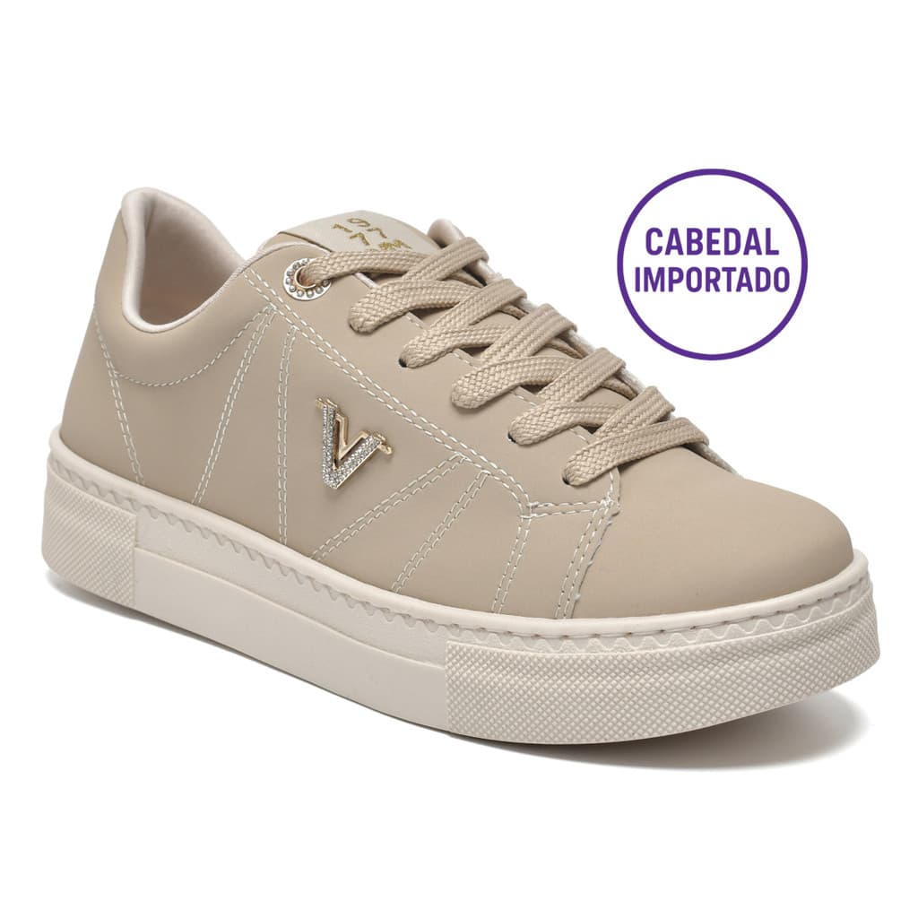 TENIS CASUAL VIA MARTE FEMININO FASHION CONFORTÁVEL