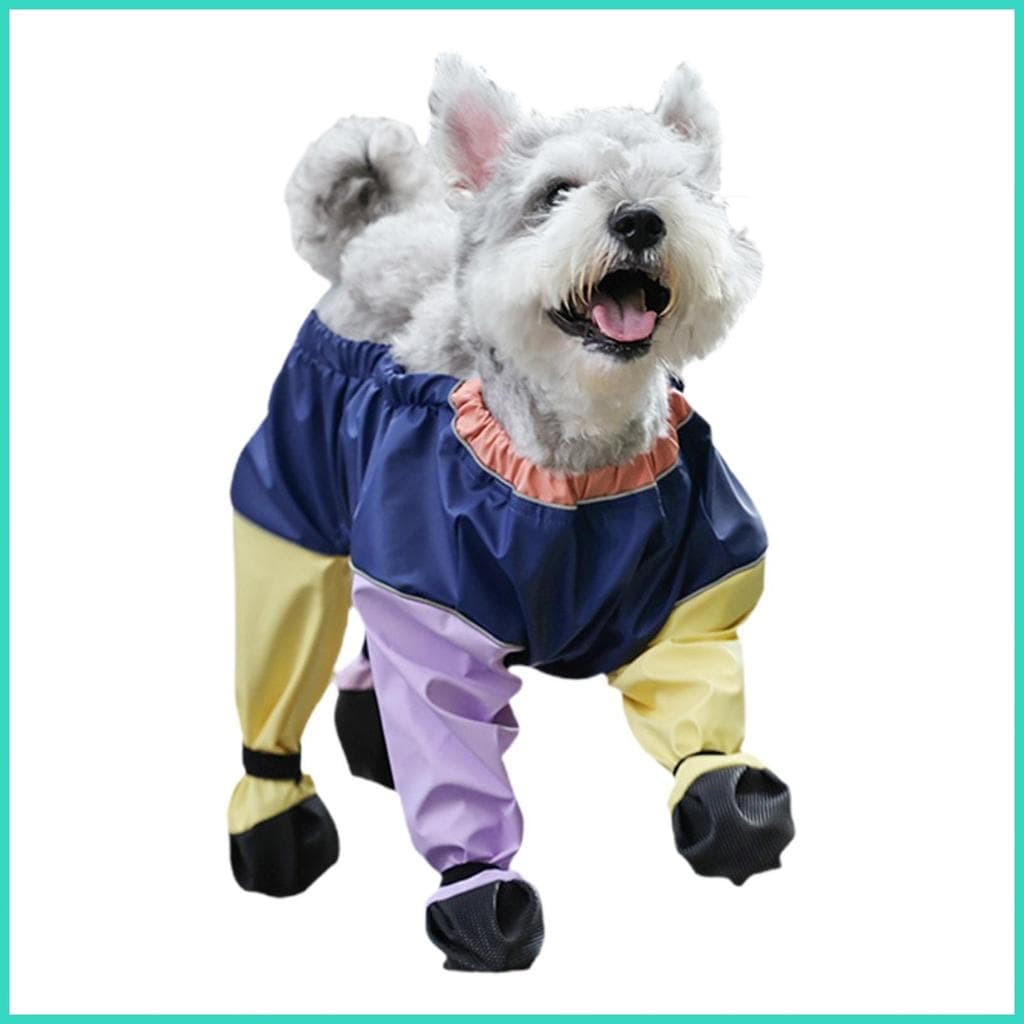 Calças Para Cães Evitar Lamber Sapatos Animais De Estimação Proteção Botas De Pata Leggings Ajustáveis O Inverno Neve Ch