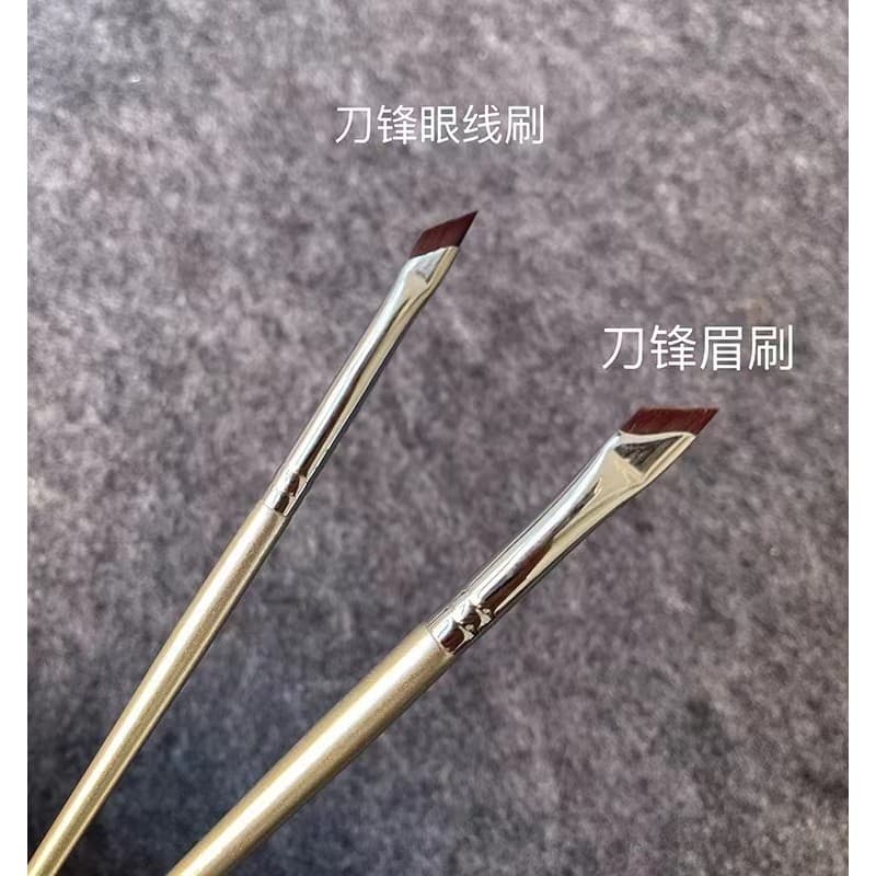Enorme enorme enorme fácil De usar lâmina angular delineador escova pálpebra para baixo para deitar escova De bicho-da-s