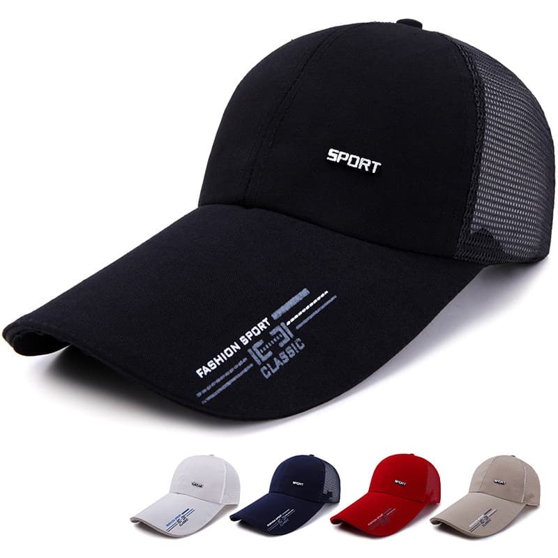 boné boné masculino Chapéu masculino feminino primavera verão novos produtos aba estendida Casual esportes boné mascul