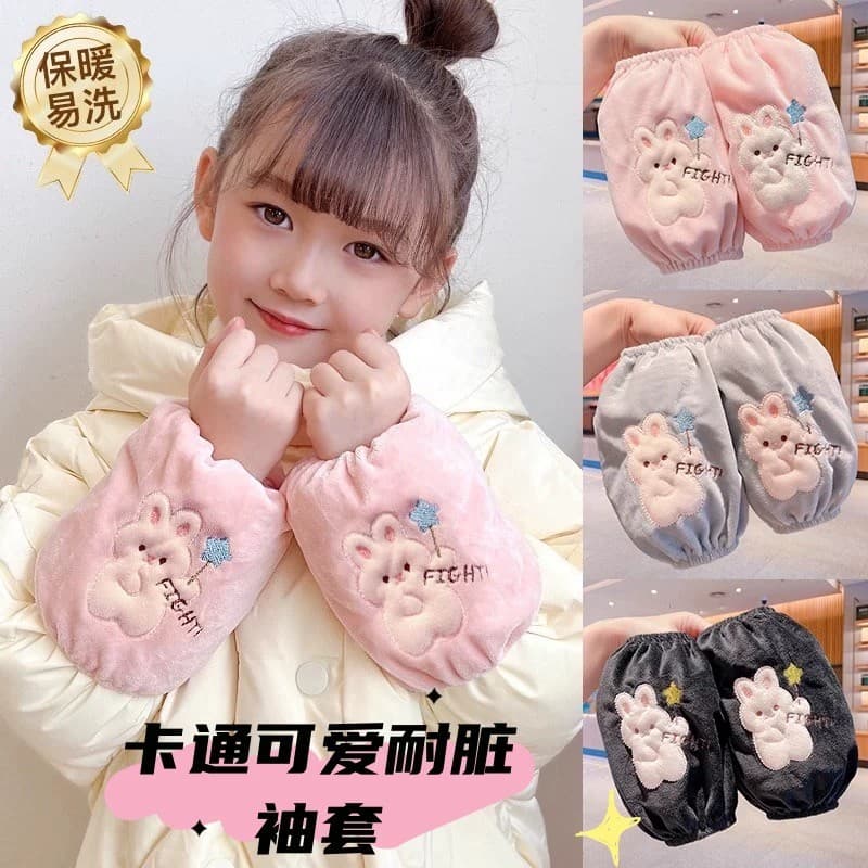 Crianças mangas à prova dwaterproof água resistente à sujeira 2026 novo estilo meninas para baixo jaqueta mangas de algo
