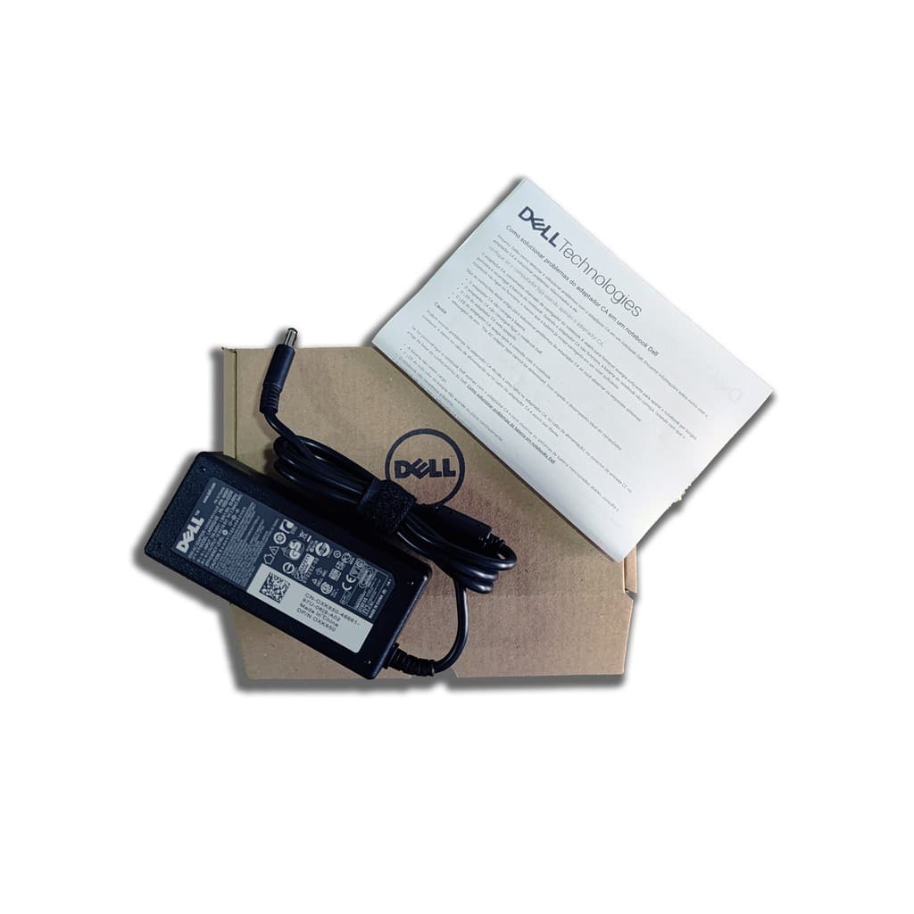 Fonte Externa Para Notebook Dell 65W 19.5v 3.34a modelo Adp65nhb