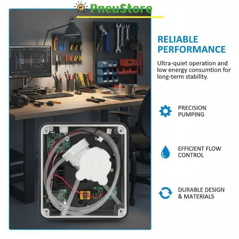 haostone 1 Unidade DC 5V 6V Pequena 500 Escova De Metal Motor Engrenado Micro Bomba Peristáltica Dosagem De Aperto De Ág