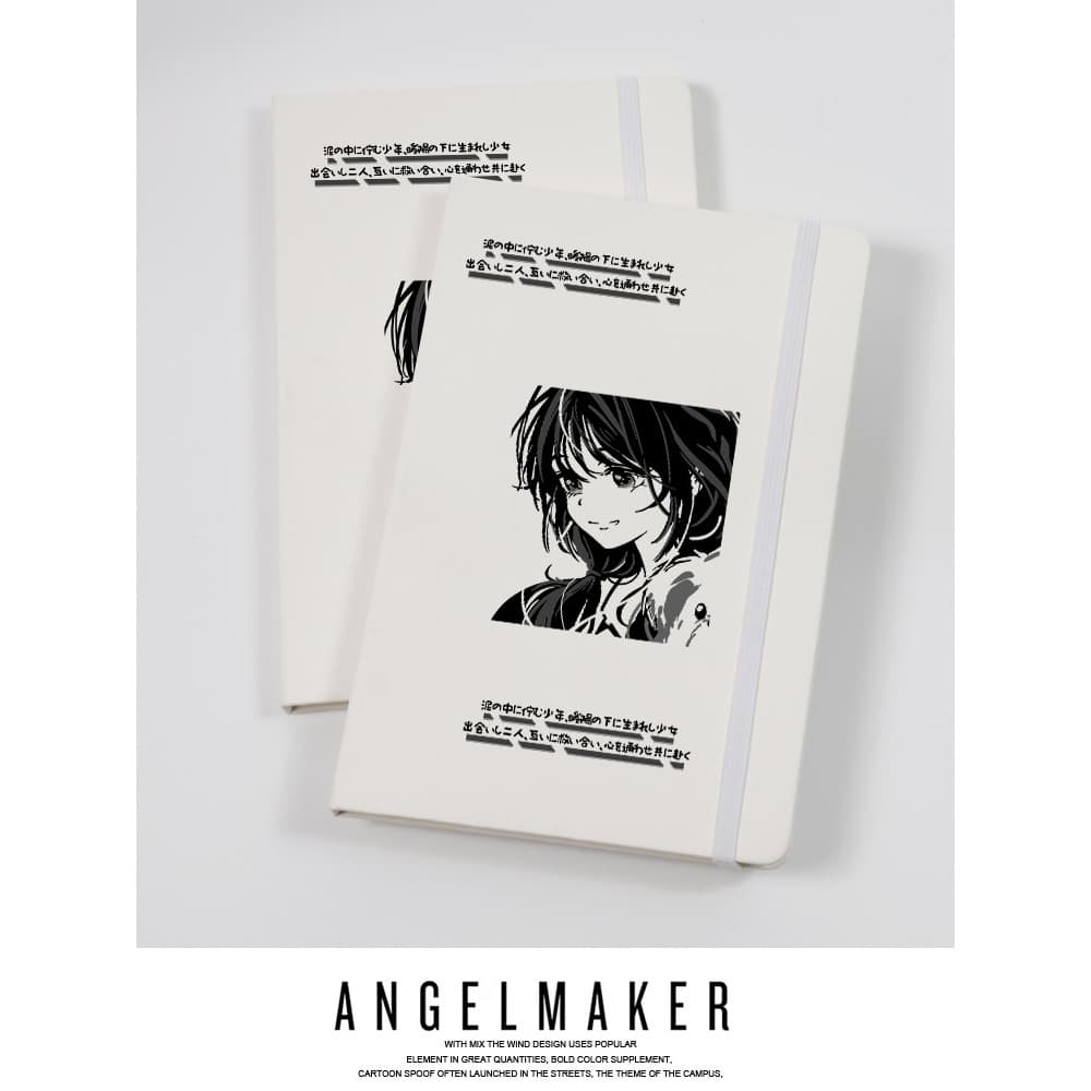 Anime Kaoruko Kuri fã pessoa incenso flores florescendo periférico bidimensional manual caderno bloco de notas