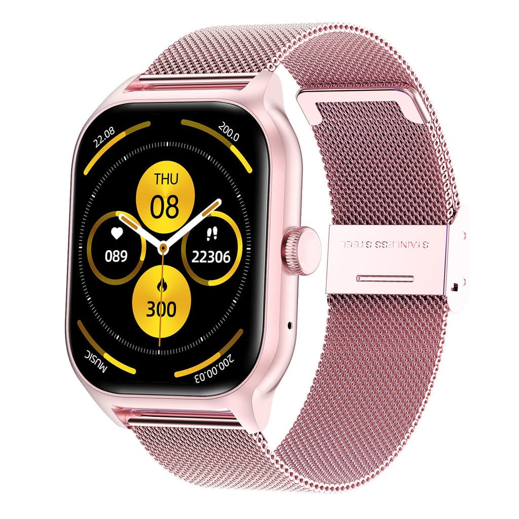 Relógio Inteligente Chamada Bluetooth Monitoramento de Frequência Cardíaca Pressão Arterial Monitoramento do Sono Relógi