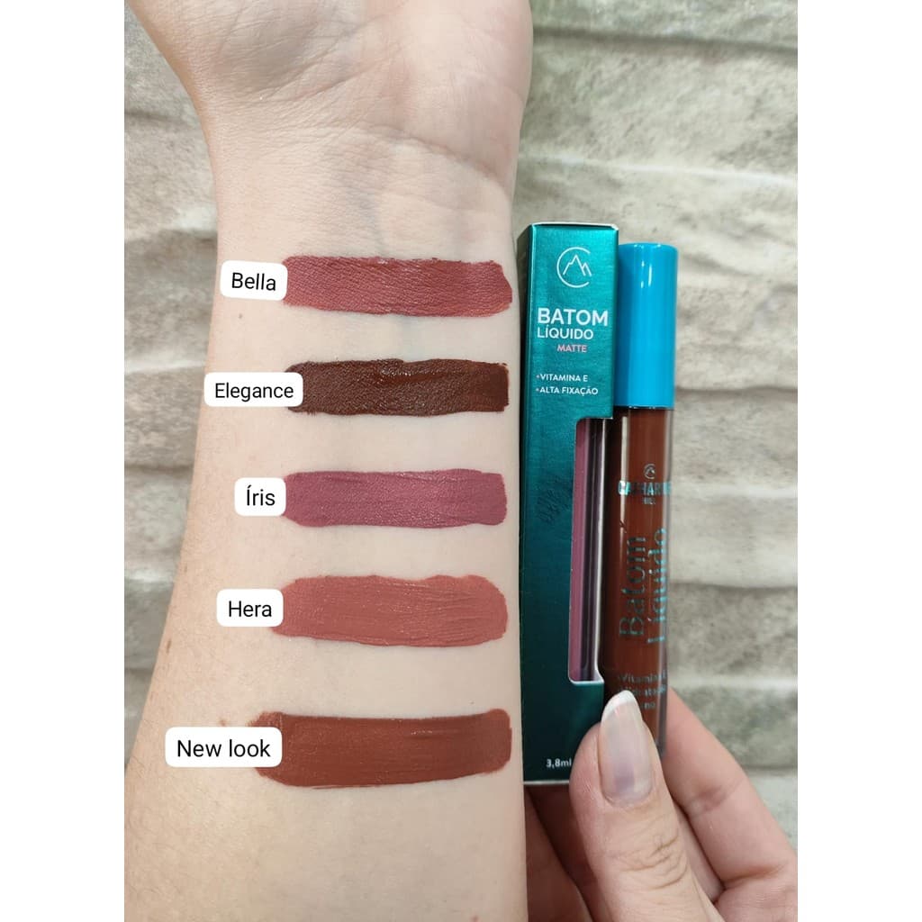 BATOM LIQUIDO MATTE COR ELEGANCE-CATHARINE HILL
