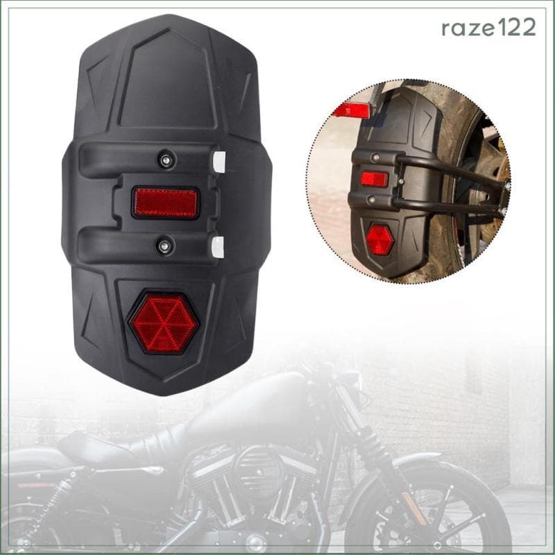 Fender [Raze122] Protetor De Proteção Contra Respingos De Pára-Choque Estendido Universal Para Motocicleta , Resistência
