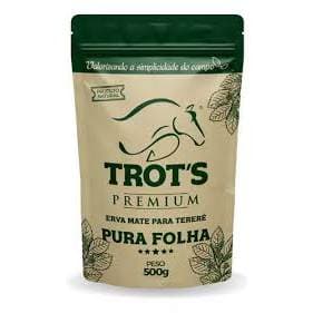 Erva Mate Pura Folha TROTs - 10 Pacoters