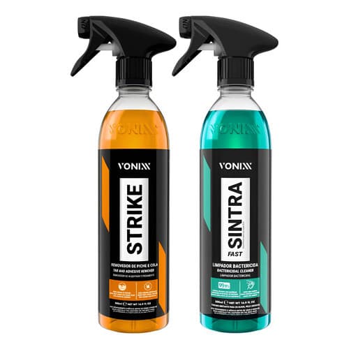 Produto Limpeza Interna Sintra Vonixx + Strike Tira Cola