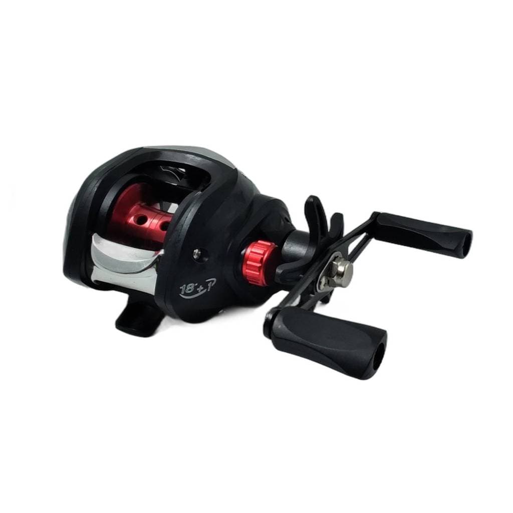 Carretilha de Pesca Vara Carretel Freio Ajustável Leve Resistente 18 + 1 Rolamentos ESQUERDA e DIREITA