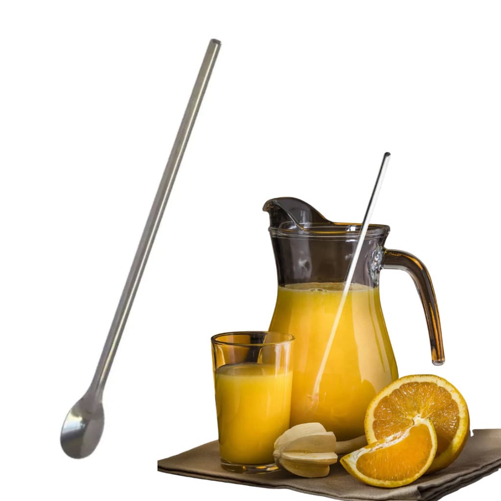 Colher Bailarina de Suco Drinks Premium 30cm Inox