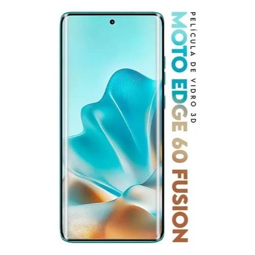 Moto Edge 60 Fusion 5G – Pelíc. de Vidro Temperado 3D Curvada – Proteção Completa de Tela