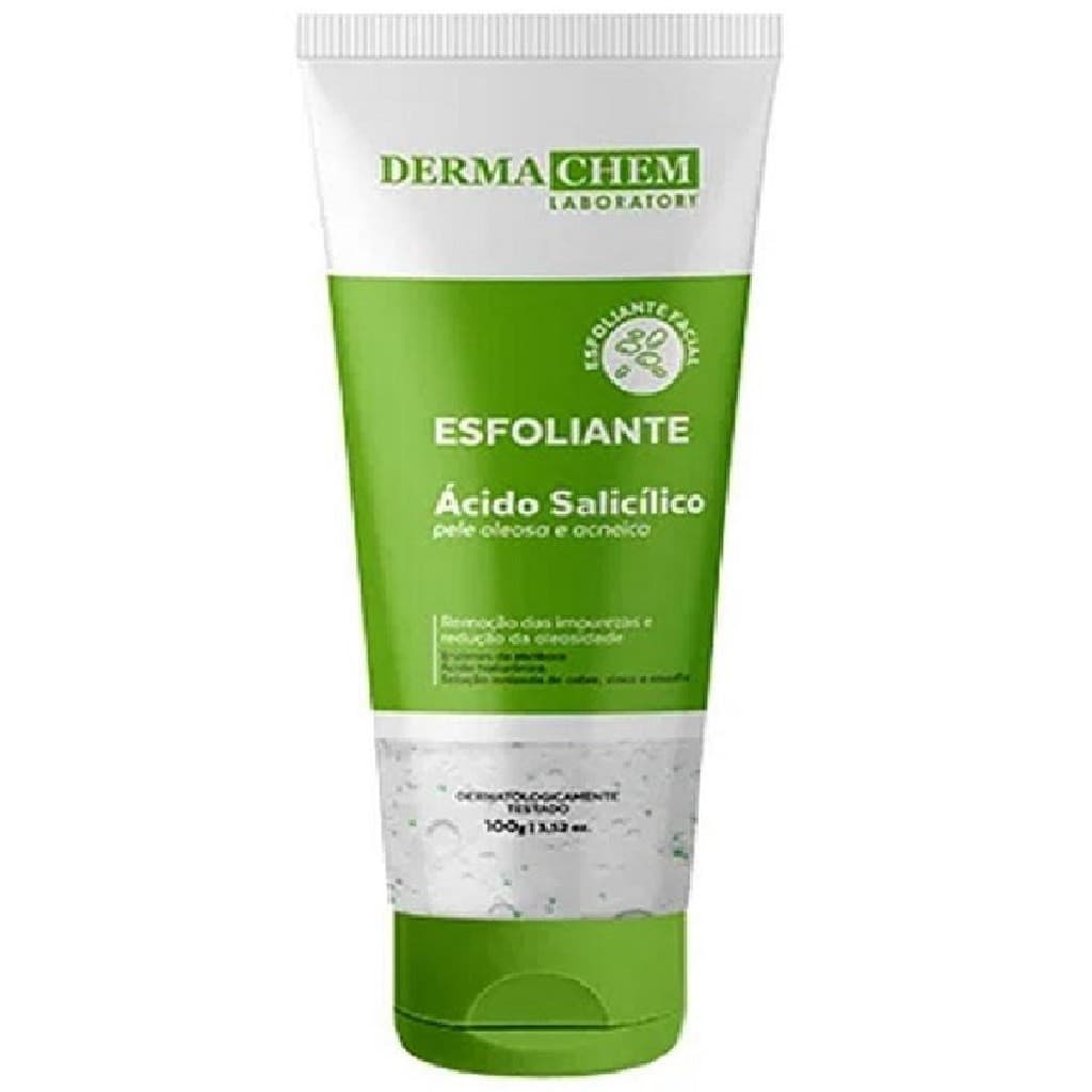 🥰Gel Esfoliante Dermachem Ácido Salicílico + Íons 100 g – pele oleosa e acneica🎁