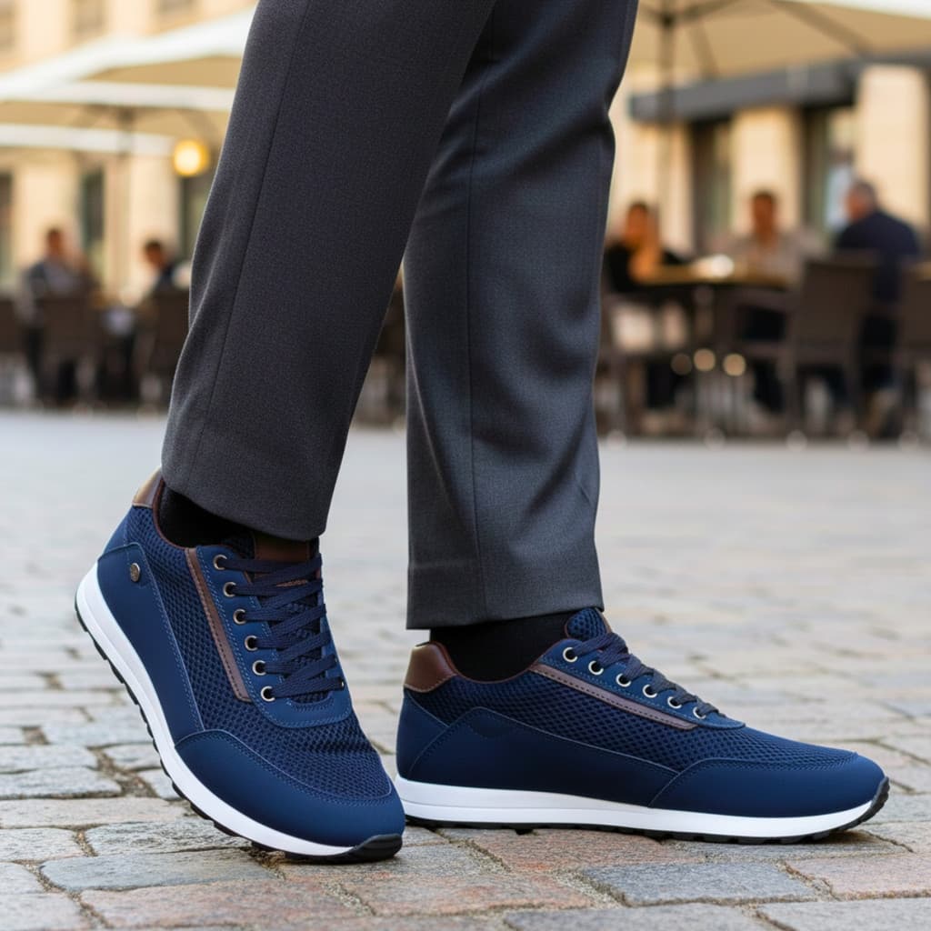 Sapatênis Tênis Masculino Casual Confortável Tênis Jogger Macio