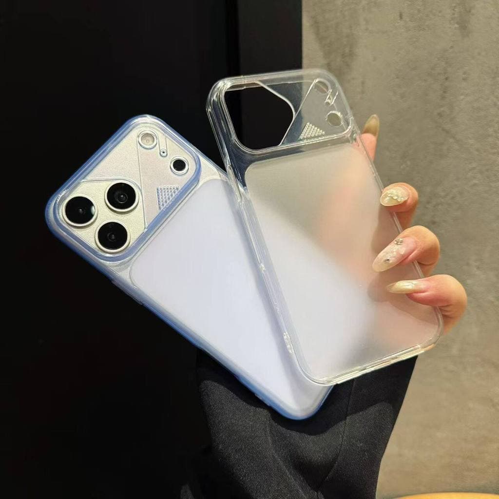 Luxo Ultra-Fino Fosco TPU Caso De Telefone Macio Para iPhone 12 13 14 Plus 15 16 17 Pro Max Silicone À Prova De Choque P