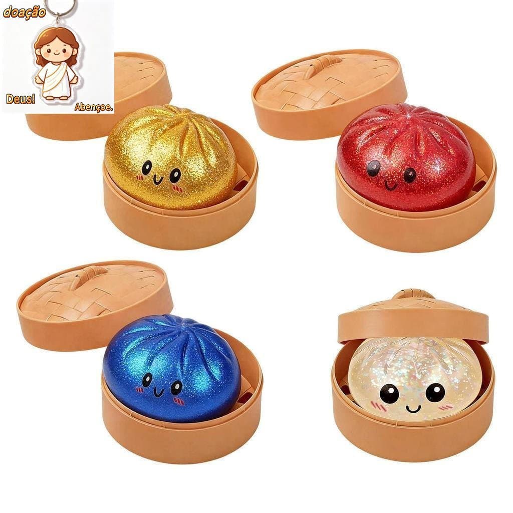 Steam Bun Squishy Stress Ball Macio Brinquedos Sensoriais Para Alívio De Ansiedade Fidget Prêmios De Sala De Aula E Favo