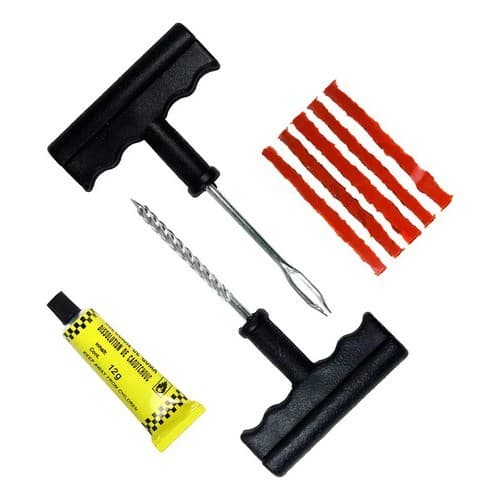 Reparo Kit 8 Em 1 Reparo De Pneu Sem Câmara Moto Carro