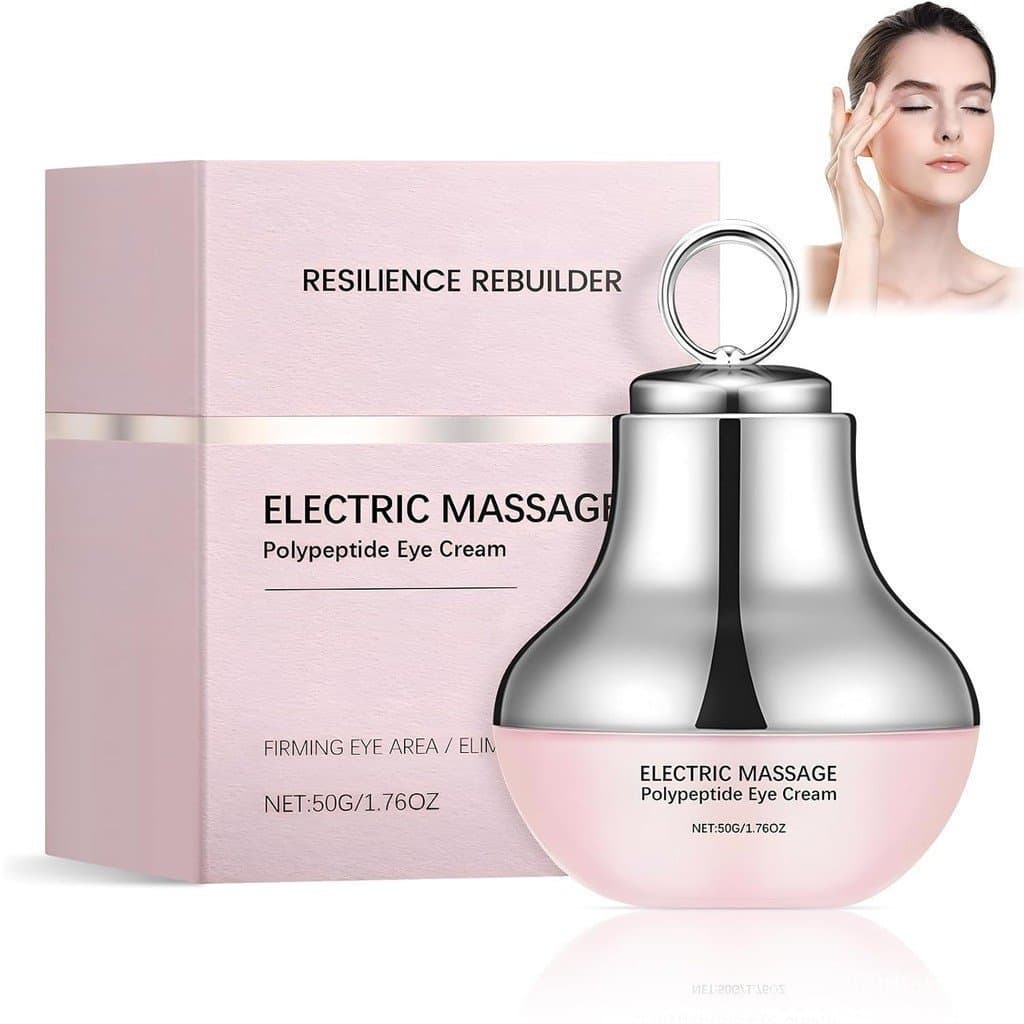 Creme de massagem elétrico para os olhos, adequado para olheiras, firmeza da pele, suavização de linhas finas e revitali