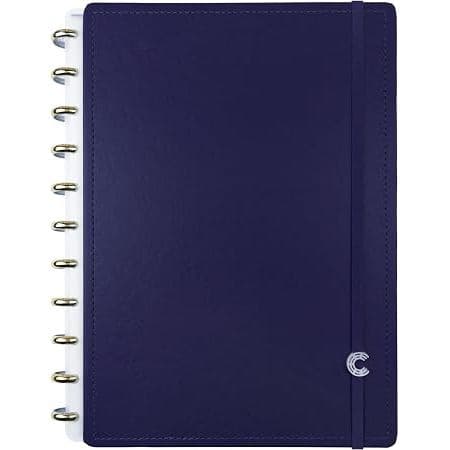 Caderno Inteligente Intense Blue Grande 80 Fls