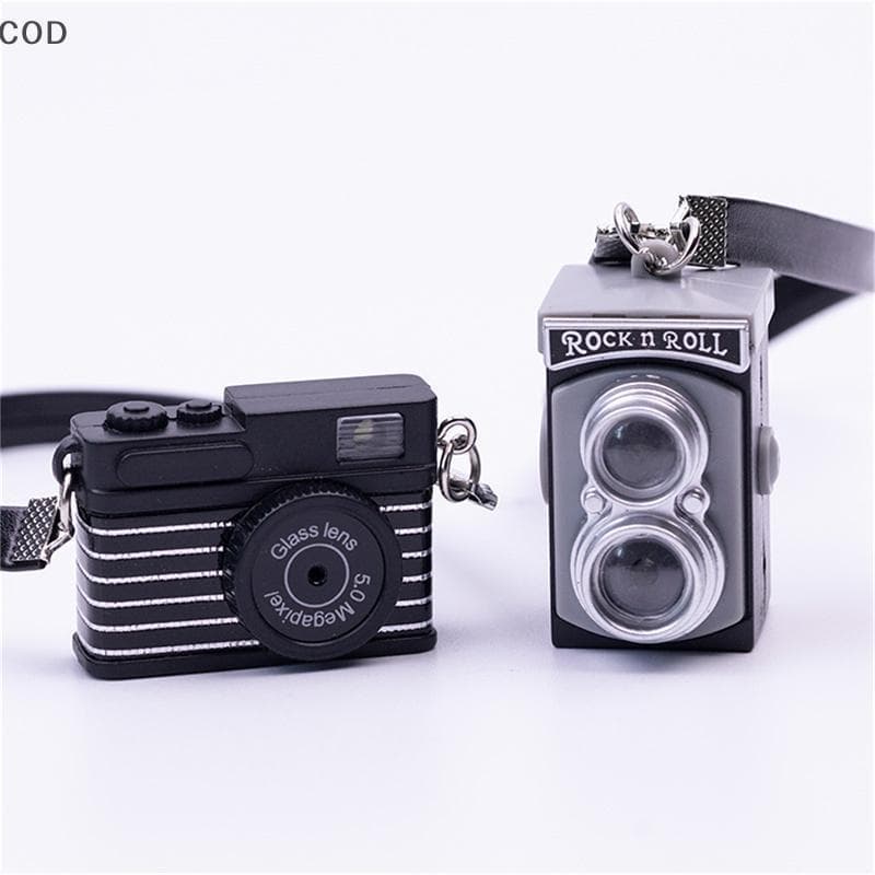 [alc] Mini Chaveiro De Câmera Carro Lanterna LED Colorida Kaca Key br