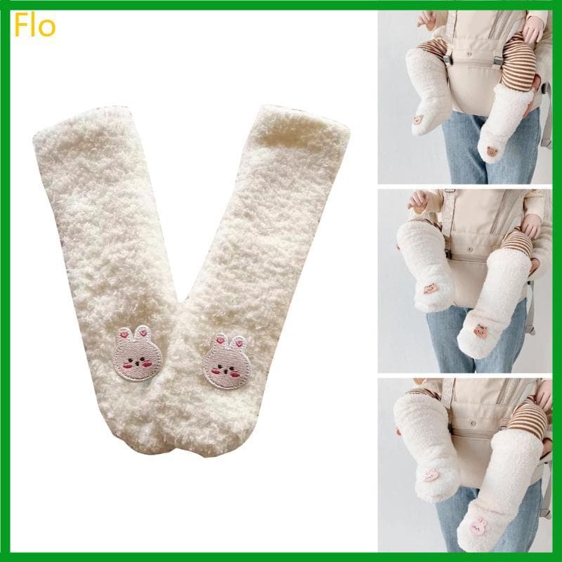 Flo Meias Chão Pelúcia Para Bebês 0 A 8 Anos Pré-Walkers Internas Inverno