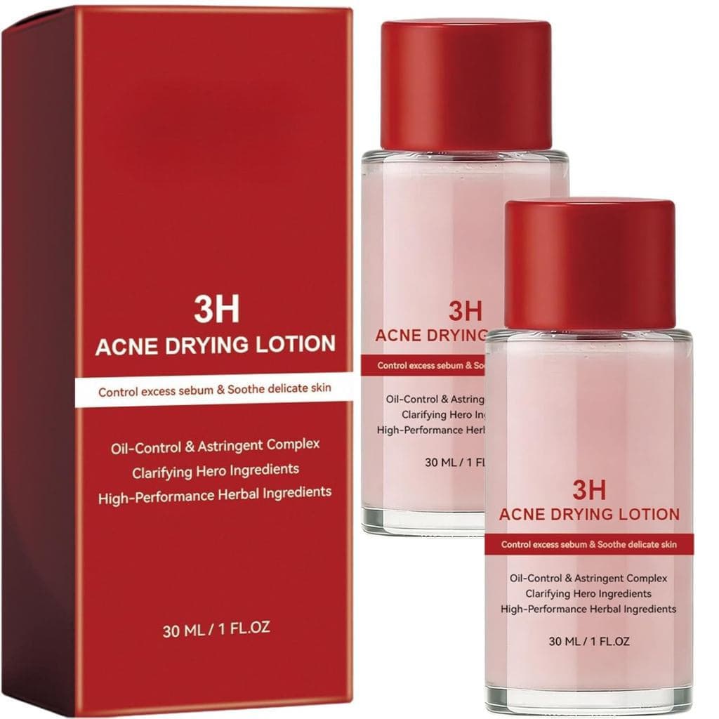 3HOvernightDryingLotionAcneSpotTreatmentwithCalamine,Centella&TeaTree | Cuidado para Pele Oleosa com Problemas | hingTar