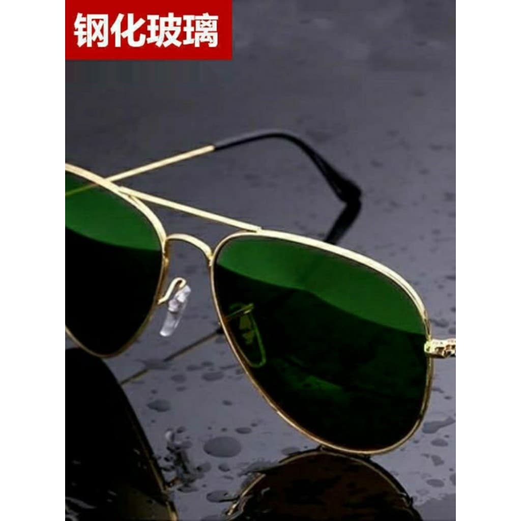 Óculos de sol de vidro temperado de alta definição novo estilo masculino feminino na moda óculos de sol Anti-ultraviolet